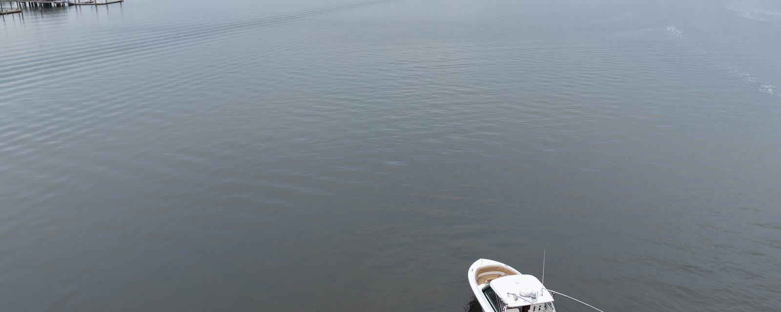 Aft lounge seating on the boat